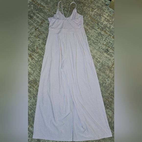 Halara Breezeful Backless Side Invisible Zipper Pocket Wide Leg Sz Large - Picture 6 of 14